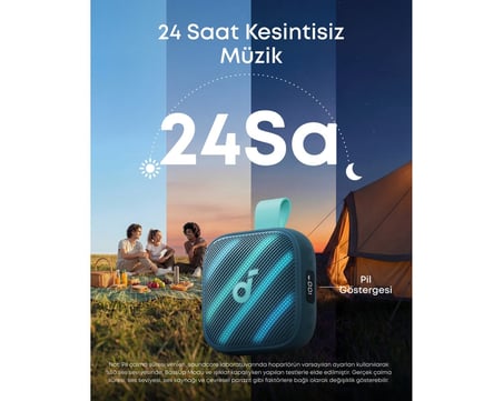 Anker Soundcore Boom Go 3i, Bassup2.0 Teknolojisi, 40 Saat Çalma Süresi, IP68, Powerbank Özelliği, T