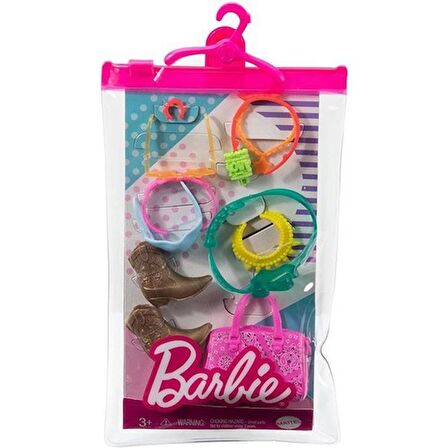 Mattel Barbie Moda Aksesuarları -Takılar- GWC28 HBV44 Lisanslı Ürün