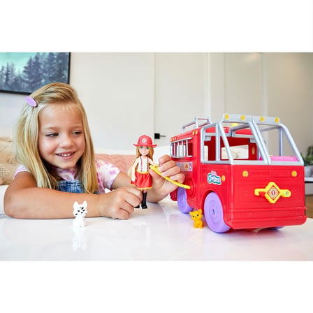 Barbie Chelsea İtfaiye Aracı HCK73