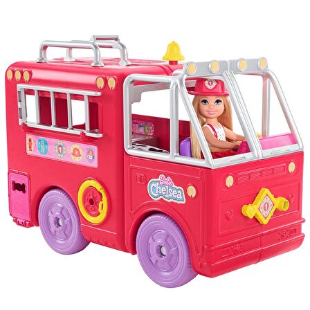 Barbie Chelsea İtfaiye Aracı HCK73