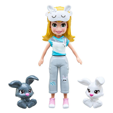 Orjinal Polly Pocket Hayvanlar Moda Seti Animals Fashion Pack HDW53 GGJ48