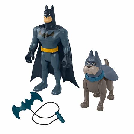 Imaginext DC League of Super Pets Kahramanlar ve Hayvanlar HGL01 - Batman ve Ace