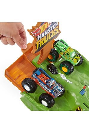 Hgv12 Monster Trucks Heyecanlı Yarışlar Oyun Seti