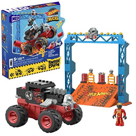 Mega Hot Wheels Smash N Crash Bone Shaker Çarpışma Pisti HKF87