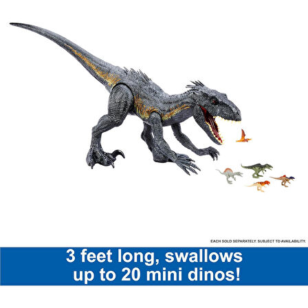 Jurassic World Devasa Indoraptor Figürü Dinozor Yiyen Büyük Dinozor Figürü HKY14