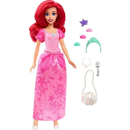 Disney Princess Disney Prenses Ariel ve Aksesuarları-HLX34