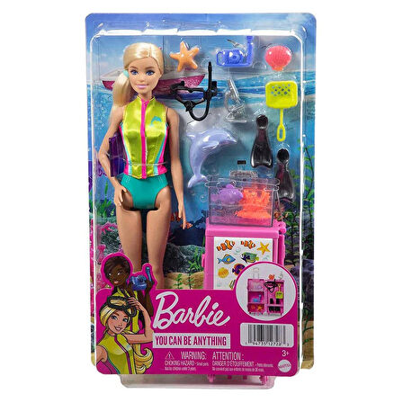 Barbie Deniz Biyoloğu Oyun Seti HMH26