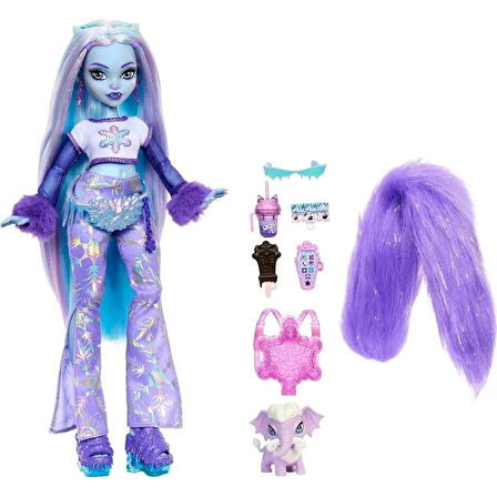 Orjinal Monster High Acayip Havalı Arkadaşlar Monster High Bebekler Abbey Bominable