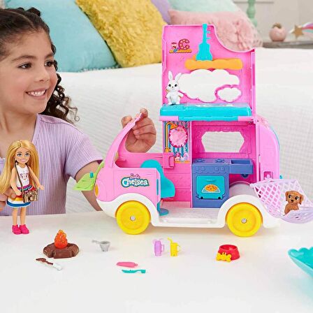 Barbie Chelsea'nin Yeni Karavanı HNH90