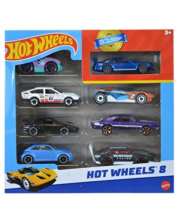 Hot Wheels Sekizli Araba Seti HPV78