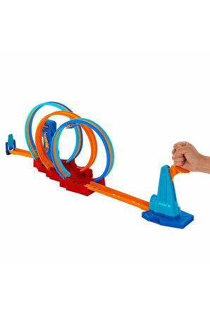HPX93 Hot Wheels Ultra Hots Çılgın Çember Yarışı Seti