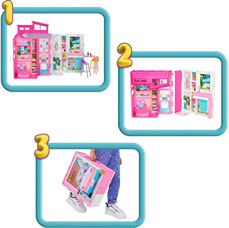 Barbie'nin Portatif Evi 2024 HRJ77