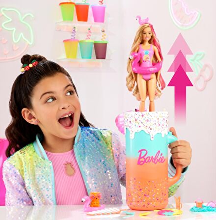 Barbie HRK57  Pop Reveal Sürprizli Bardak Oyun Seti