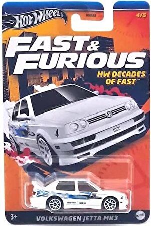 Hot Wheels Fast & Furious Volkswagen Jetta Mk3 HRW44