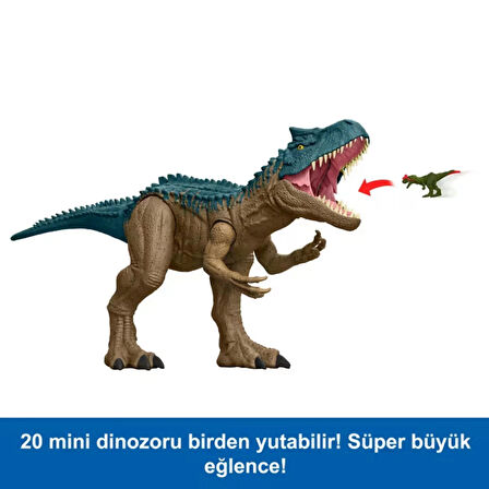 Jurassic World Devasa Allosaurus Figürü Dinozor Yiyen Büyük Dev Dinozor Figürü