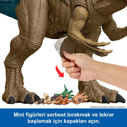Jurassic World Devasa Allosaurus Figürü Dinozor Yiyen Büyük Dev Dinozor Figürü
