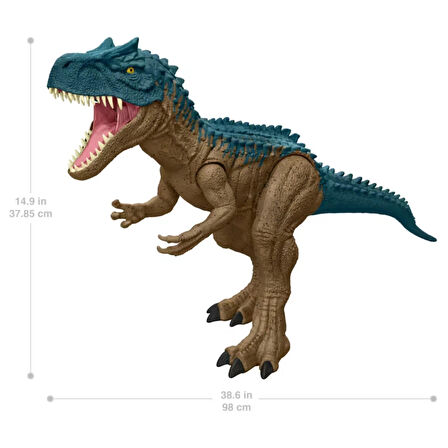 Jurassic World Devasa Allosaurus Figürü Dinozor Yiyen Büyük Dev Dinozor Figürü