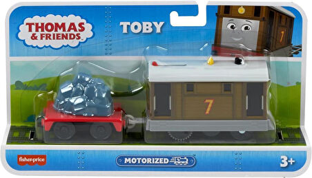 Thomas & Friends Thomas ve Arkadaşları Motorlu Büyük Trenler TOBY HFX93 HTN30