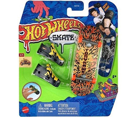 Hot Wheels Skate Parmak Kaykay Flame Thrower HGT46 HVJ84 Lisanslı Ürün
