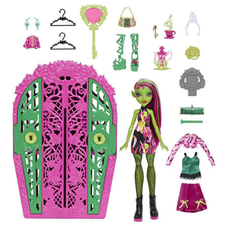 Orjinal Monster High Bebekleri Monster Garden Mysteries Gizemli Arkadaşlar Monster High Seri 4 Bebekleri Venüs Mcflytrap
