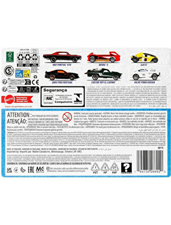 Hot Wheels® Efsane Temalı Çoklu Arabalar | JBY78