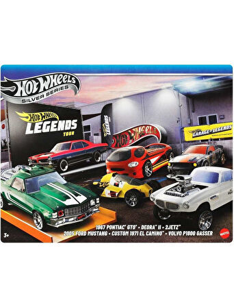 Hot Wheels® Efsane Temalı Çoklu Arabalar | JBY78
