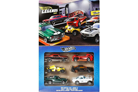 Hot Wheels® Efsane Temalı Çoklu Arabalar | JBY78