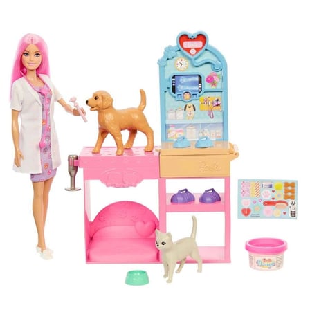 Barbie'nin Veteriner Kliniği Oyun Seti JFX93