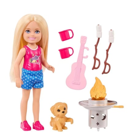 Barbie Chelsea Doğa Macerası Oyun Seti JJV61