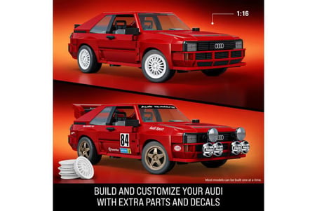 Mattel Brick Shop Hot Wheels JLK39 '84 Audi Sport Quattro