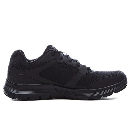 Skechers Flex Advantage 4.0 Memory Foam Mens Walking Shoes Hakiki Deri Hafızalı Taban Erkek Yürüyüş Ayakkabısı Siyah