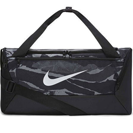 Nike Brasilia S Duff-9.0 AOP1 SU21 41 Litres (51cmx28cmx28cm) Spor Çanta Siyah