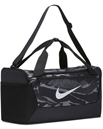 Nike Brasilia S Duff-9.0 AOP1 SU21 41 Litres (51cmx28cmx28cm) Spor Çanta Siyah