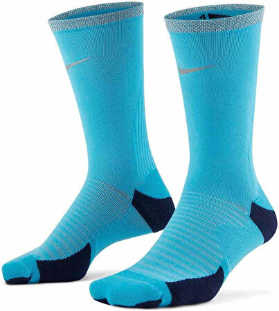 Nike U NK Spark Cush Ankle Tekli Çorap Mavi