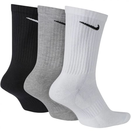 Nike U NK EVERYDAY CSH CRW 3PR 132 Beyaz Erkek Çorap SX7664-964