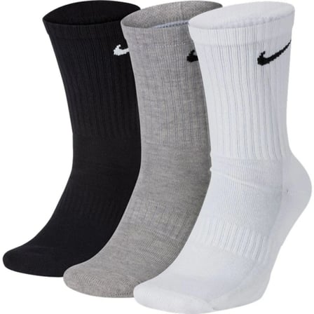 Nike U NK EVERYDAY CSH CRW 3PR 132 Beyaz Erkek Çorap SX7664-964