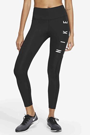 Nike Epic Fast Run Division Running Leggings Toparlayıcı Siyah Kadın Tayt