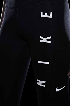 Nike Epic Fast Run Division Running Leggings Toparlayıcı Siyah Kadın Tayt