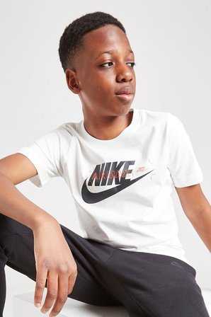 Nike Sportswear Air Max Kids Tee Grafik Baskılı Çocuk Tişört Beyaz