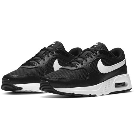 Nike Air Max SC Leather Sneaker Black Hakiki Deri Günlük Spor Ayakkabı Siyah