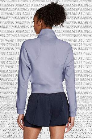 Nike Court Heritage Full Zip Kadın Tenis Ceketi Lila