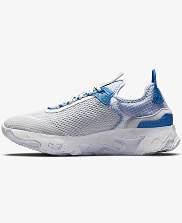 Nike React Live GS Unisex Sneaker Günlük Gri Mavi Spor Ayakkabı