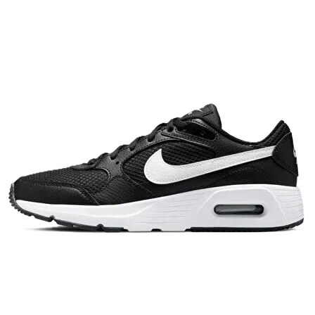 Nike Air Max SC GS Leather Sneaker Hakiki Deri Günlük Spor Ayakkabı Siyah