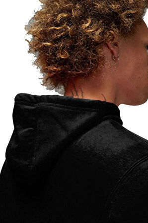 Nike Jordan 23 Alpha Men's Dry Fleece Hoodie Erkek Kapüşonlu Sweatshirt Siyah