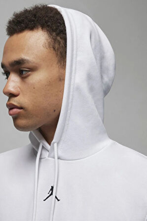 Nike Jordan 23 Alpha Men's Dry Fleece Hoodie Erkek Kapüşonlu Sweatshirt Beyaz