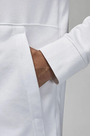 Nike Jordan 23 Alpha Men's Dry Fleece Hoodie Erkek Kapüşonlu Sweatshirt Beyaz
