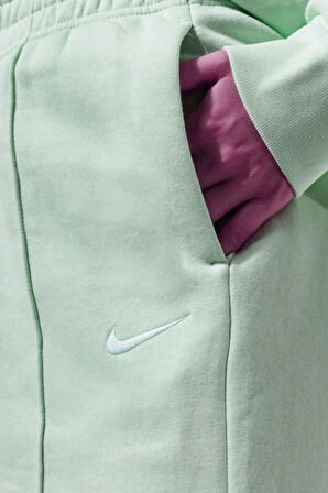 Nike Sportswear Loose Fit Pant Bol ve Uzun Kesim Su Yeşili Eşofman Altı