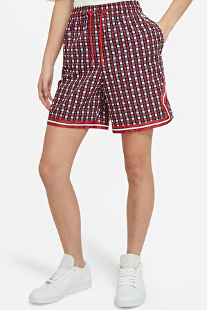 Nike Jordan Paris Saint Germain Womens Woven Short Kadın Dokuma Şort Kırmızı Mavi Beyaz