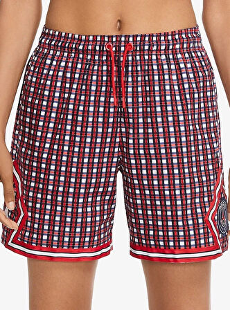 Nike Jordan Paris Saint Germain Womens Woven Short Kadın Dokuma Şort Kırmızı Mavi Beyaz