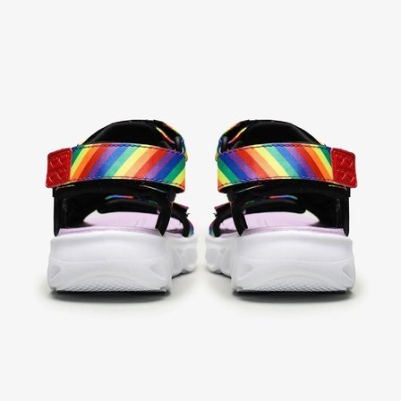 Skechers Hypno - Splash Kids Rainbow Lights Sandals Cırtlı Işıklı Çocuk Sandalet Mor